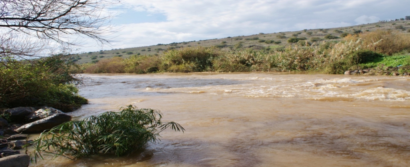 Picture of the river Jordan.
